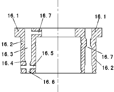 Using method of water injection well chemical scale inhibition and removing device