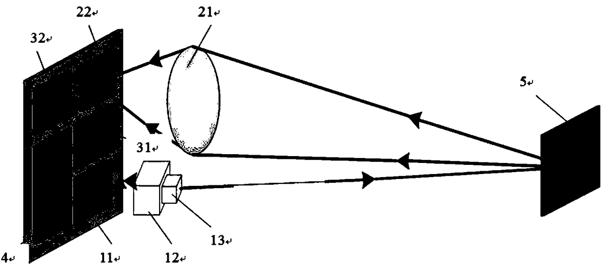 Method and device for eliminating background dark noise response of laser radar