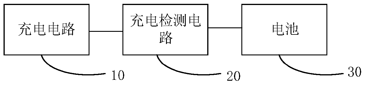 Charging detection circuit