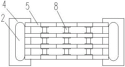 Cast-in-place beam scaffold without temporary piers