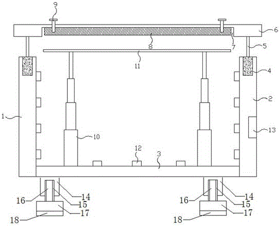 Liftable automatic asphalt heating device