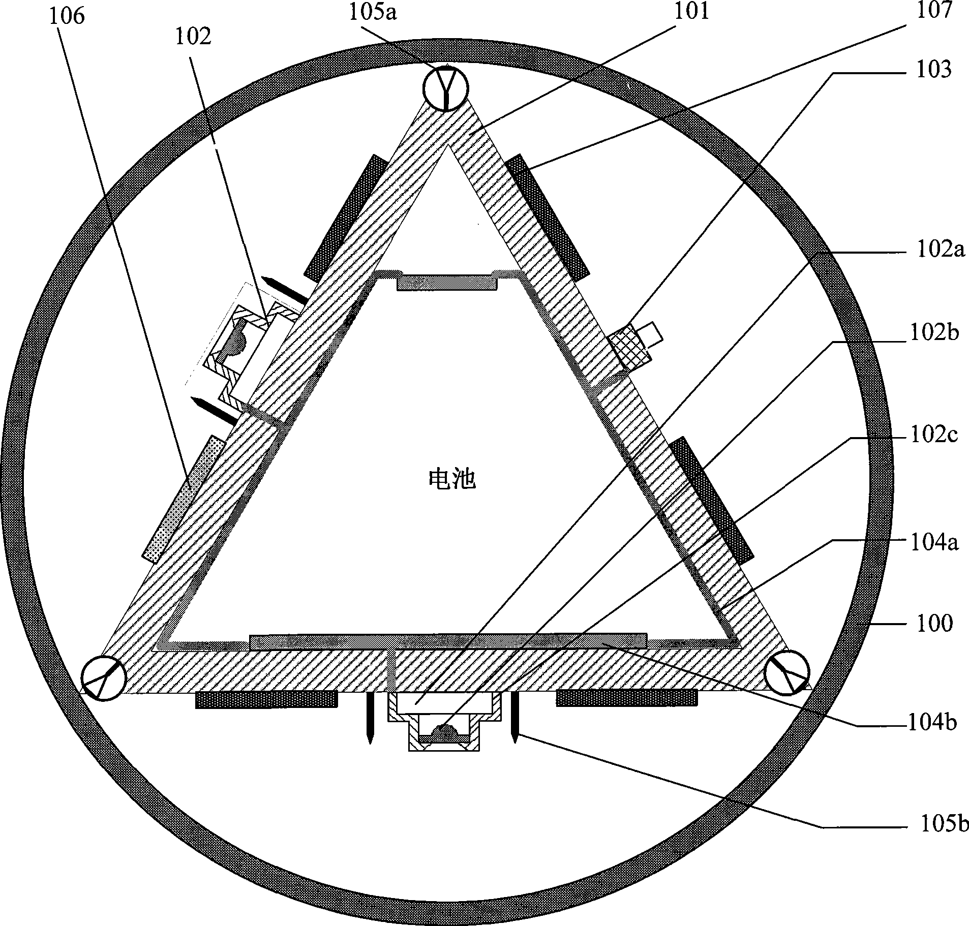 Full visual acquisition system for organism in body cavity