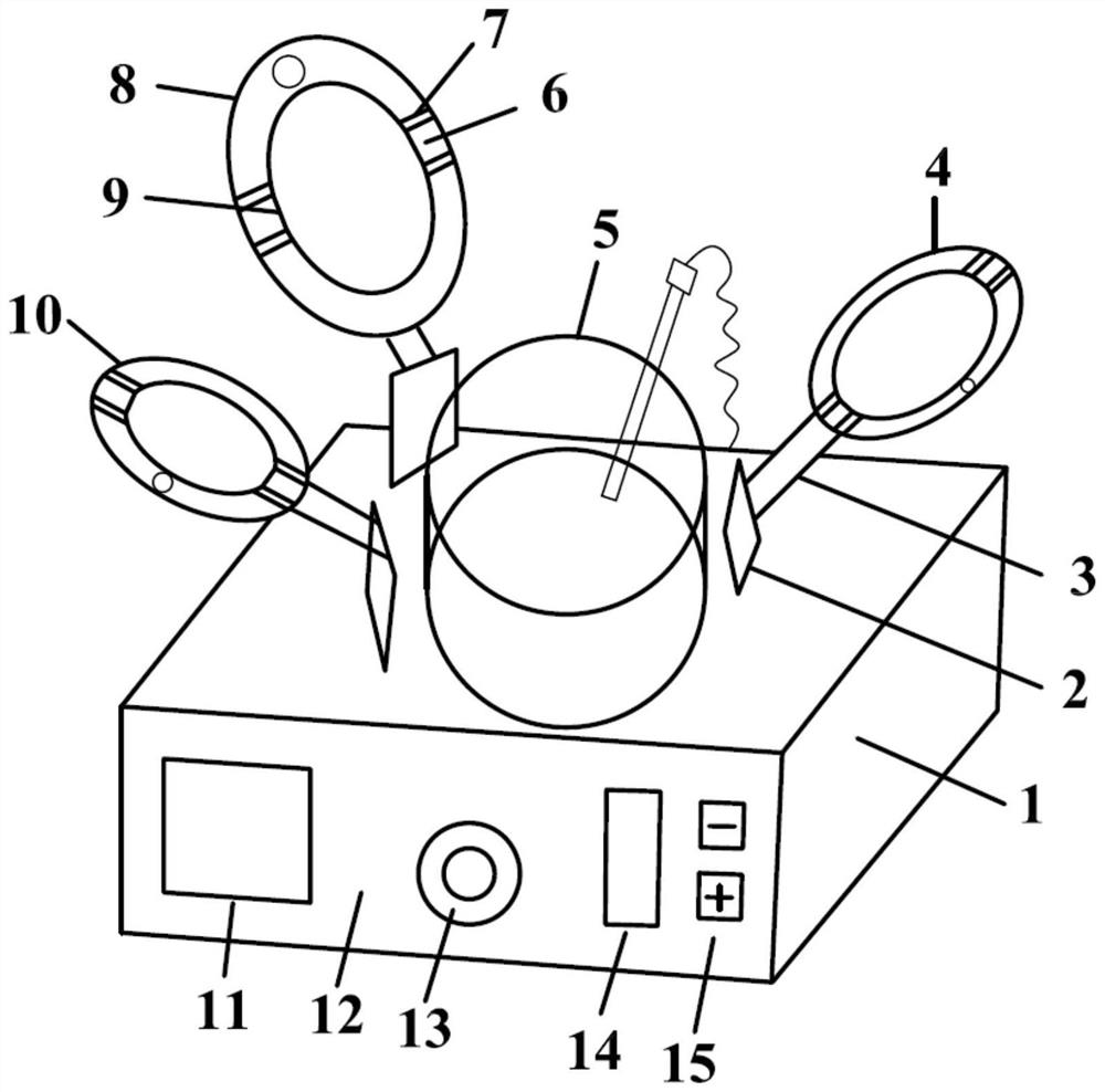 Constant-temperature reaction container and constant-temperature method