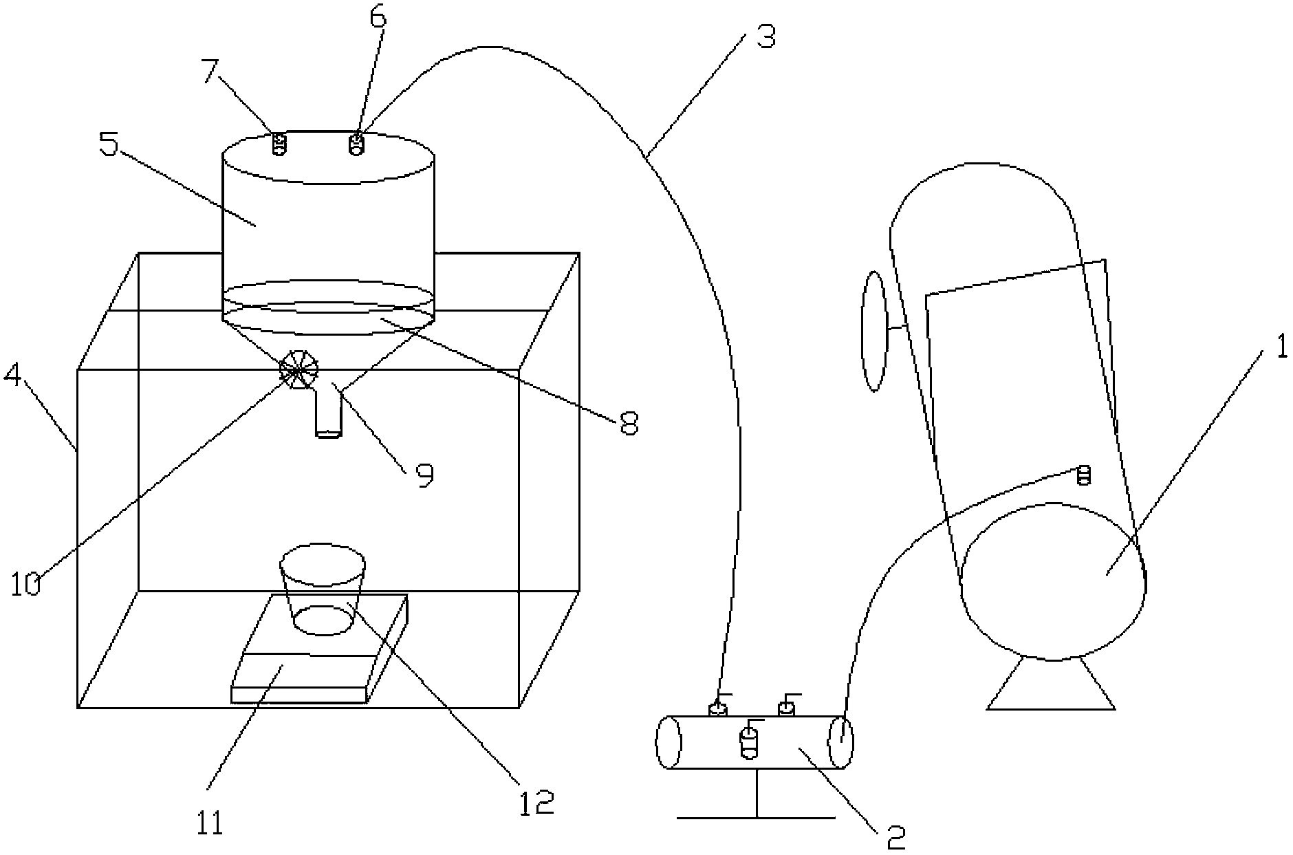 Constant-pressure concrete permeability testing device