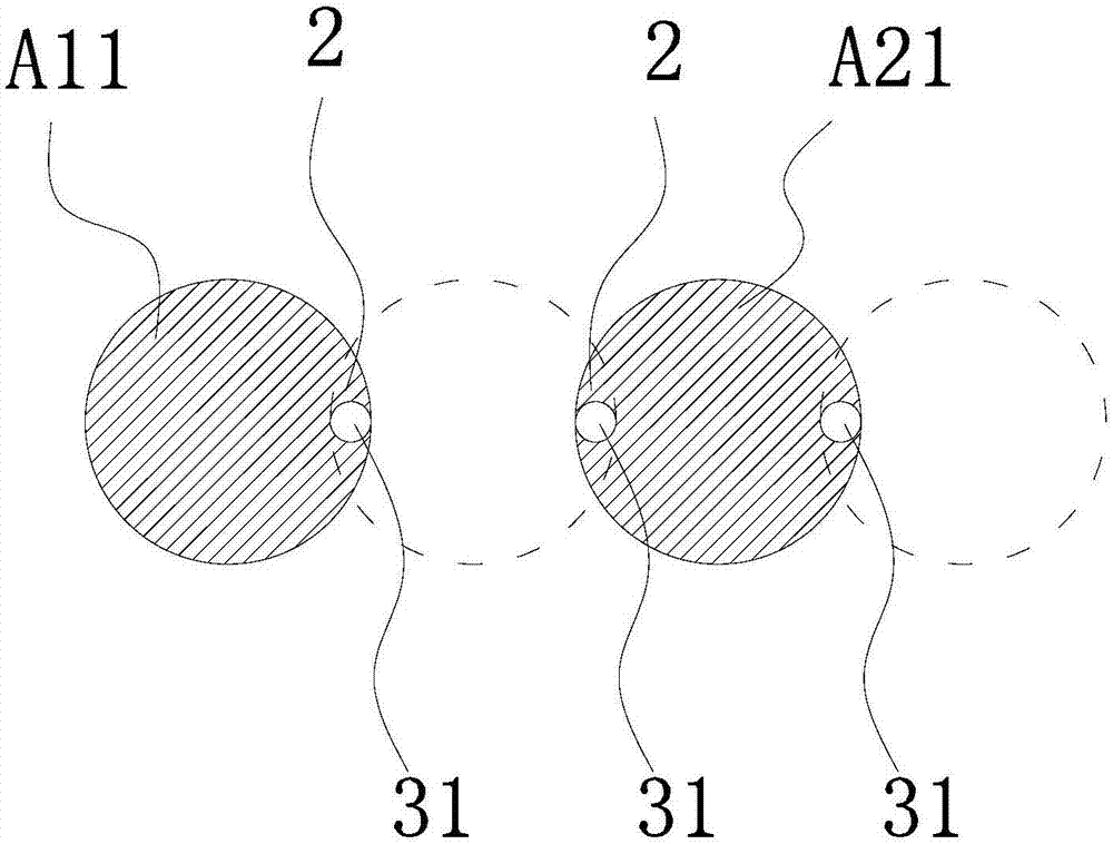 Construction method of interlocking piles