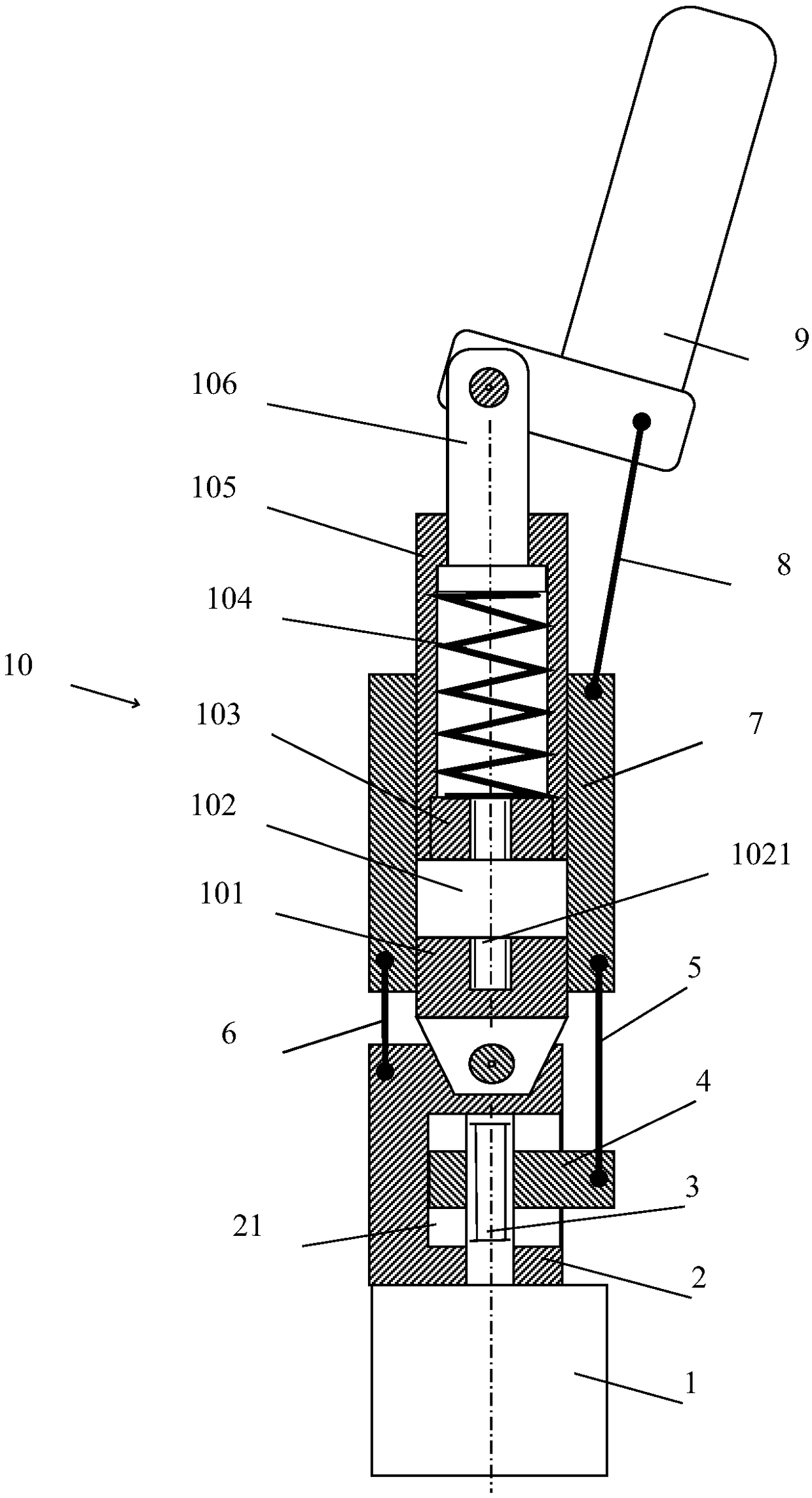 Robot finger mechanism