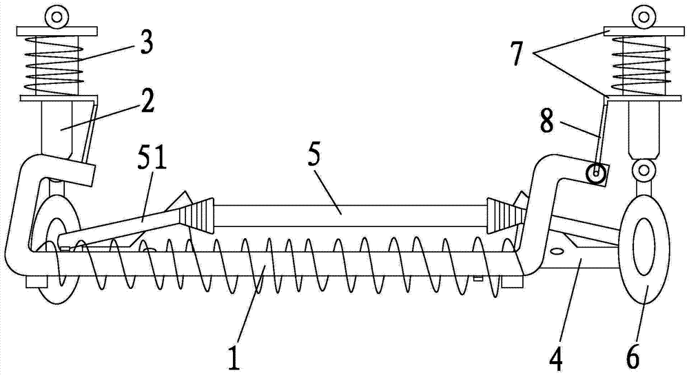 Adjustable electromagnetic suspension system