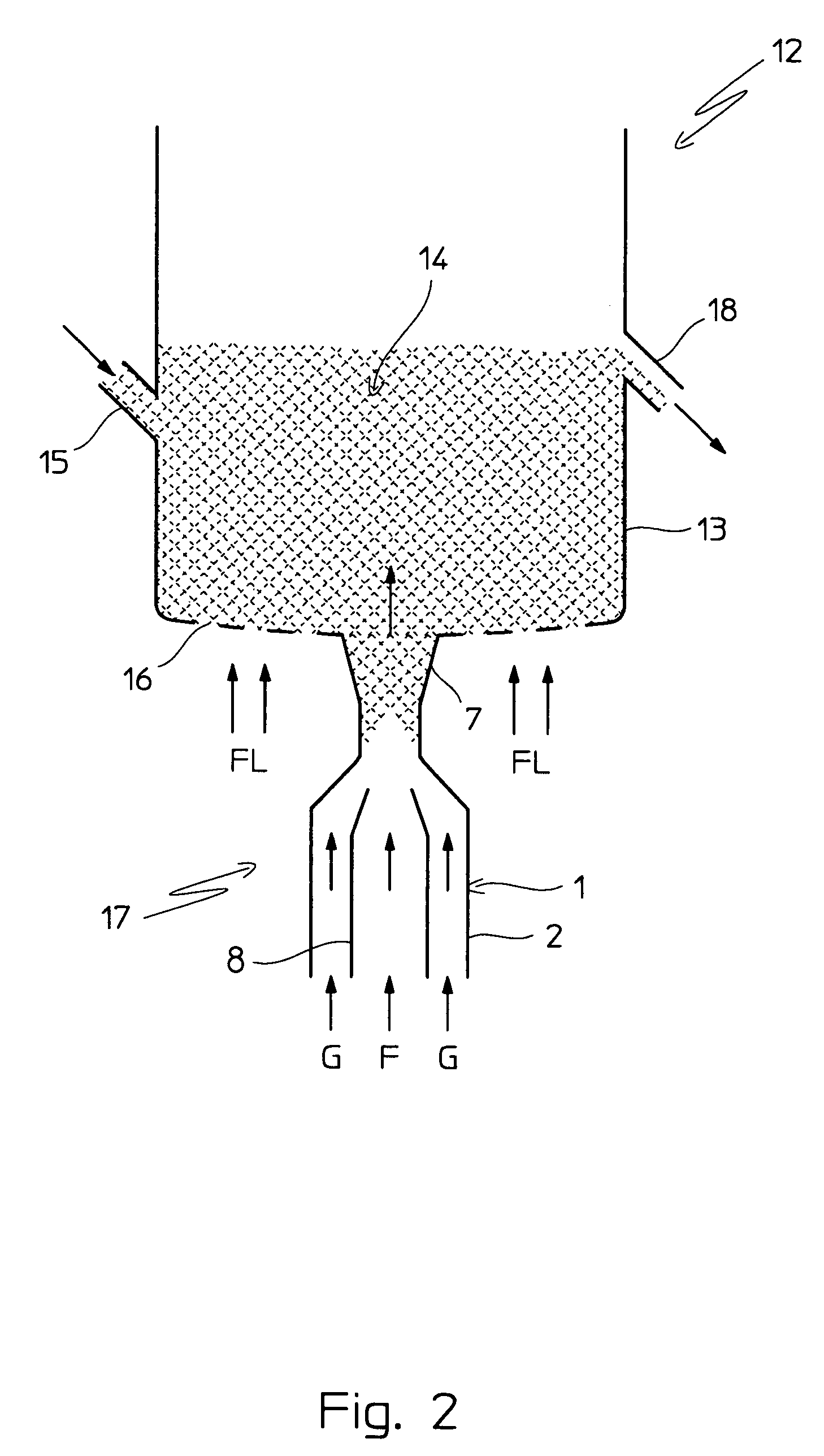 Fluid bed granulation apparatus