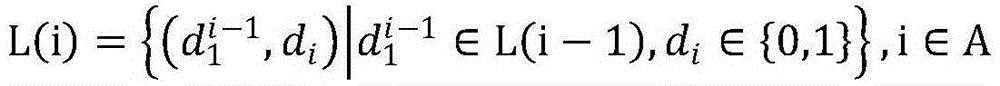 Polarization decoding method based on subsection CRC