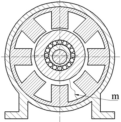 A Constant Amplitude Excited Turbine Piezoelectric-Friction Generator