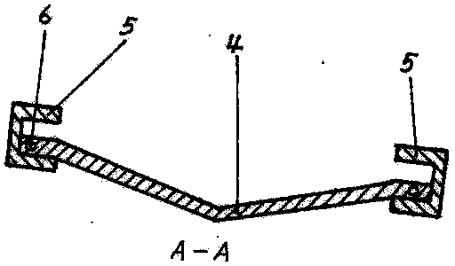 Naval ship sonar port V-shaped rolling sliding door