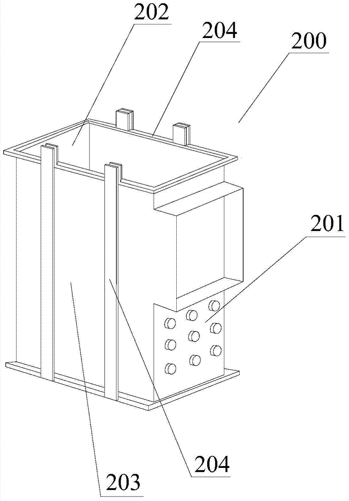 The box prefabrication workstation and its processing technology in the transition section of the steam injection boiler unit