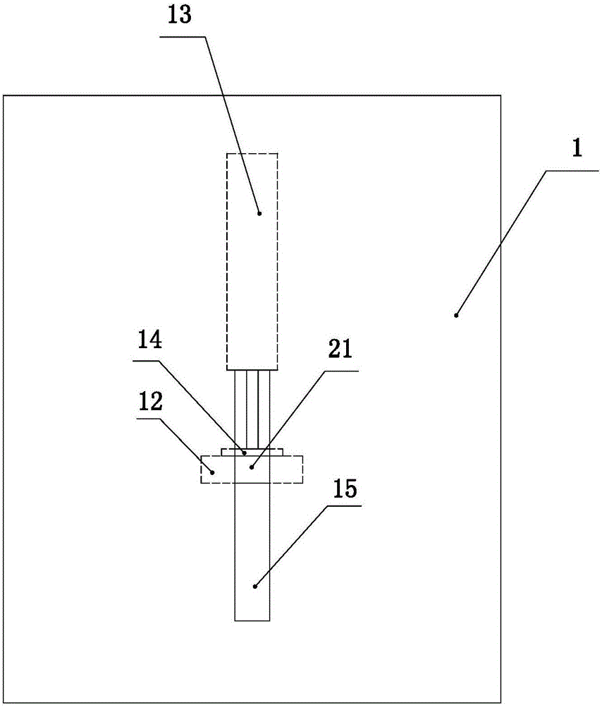 Building wall surface flatness measuring device