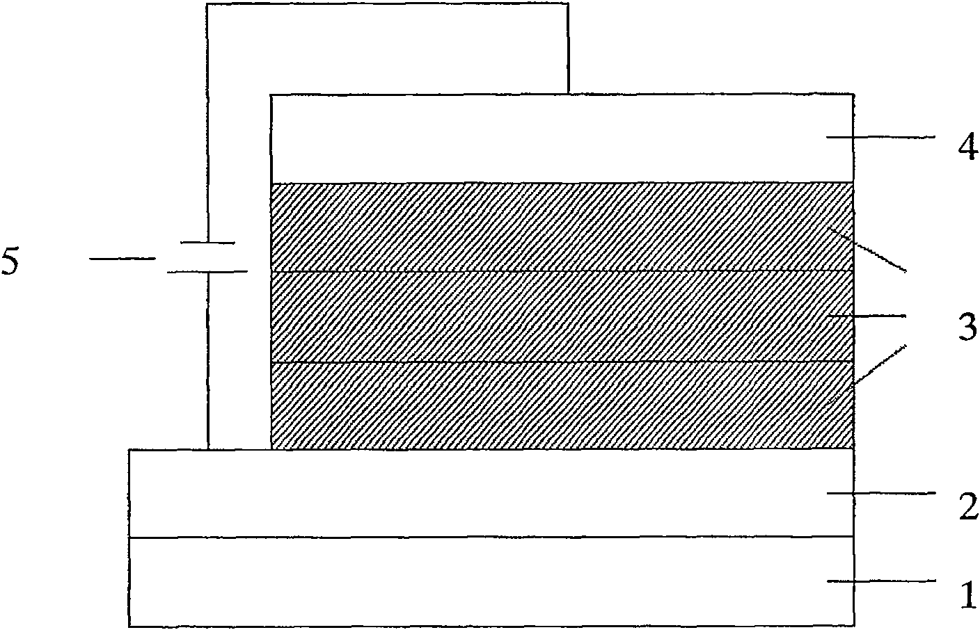 Organic electroluminescent device with hole transmitting regulating and controlling character