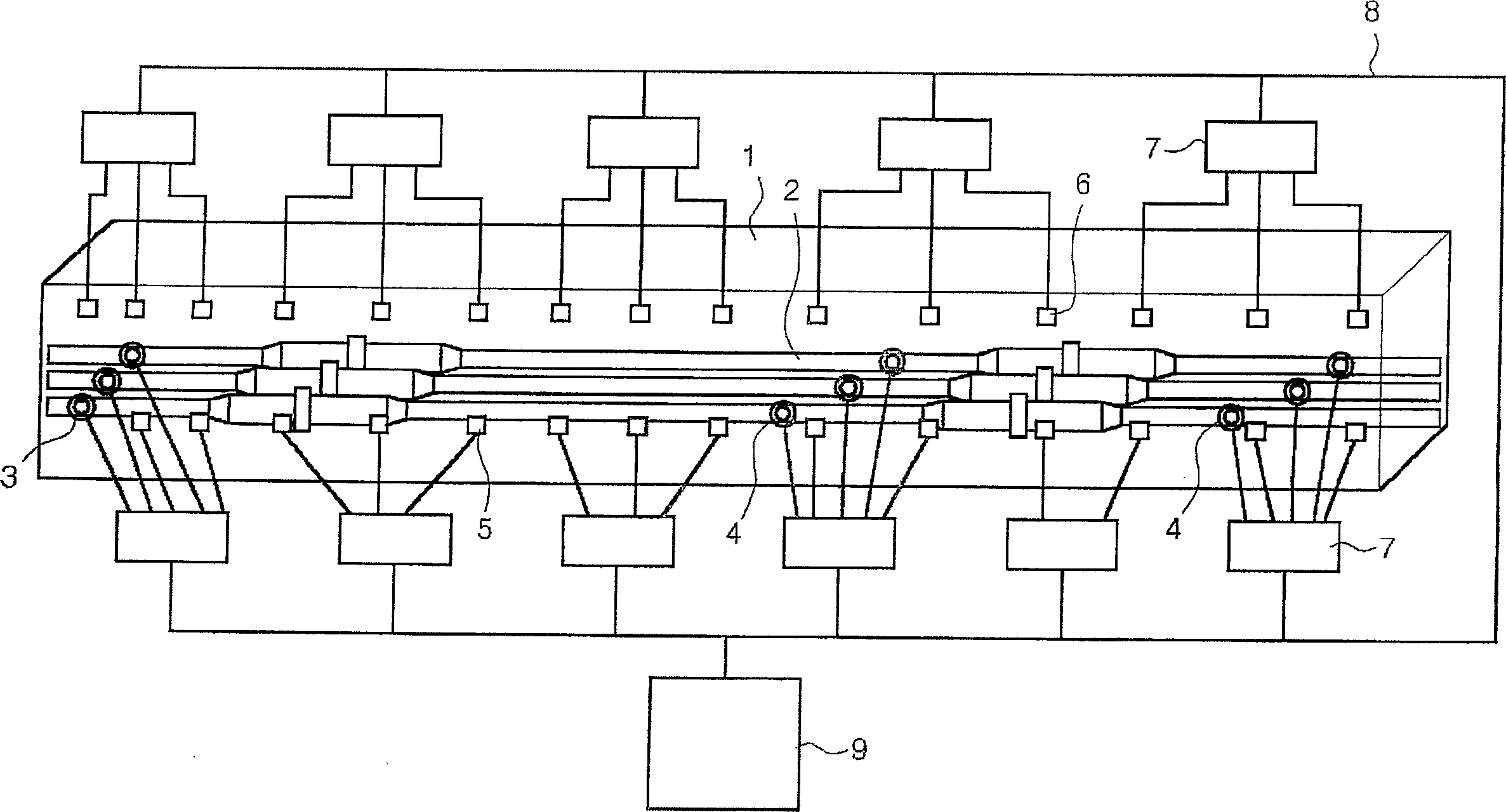 Apparatus and method for evaluating underground electric power cables