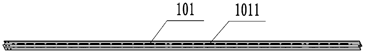 Vehicle-mounted self-unfolding log-periodic antenna and using method