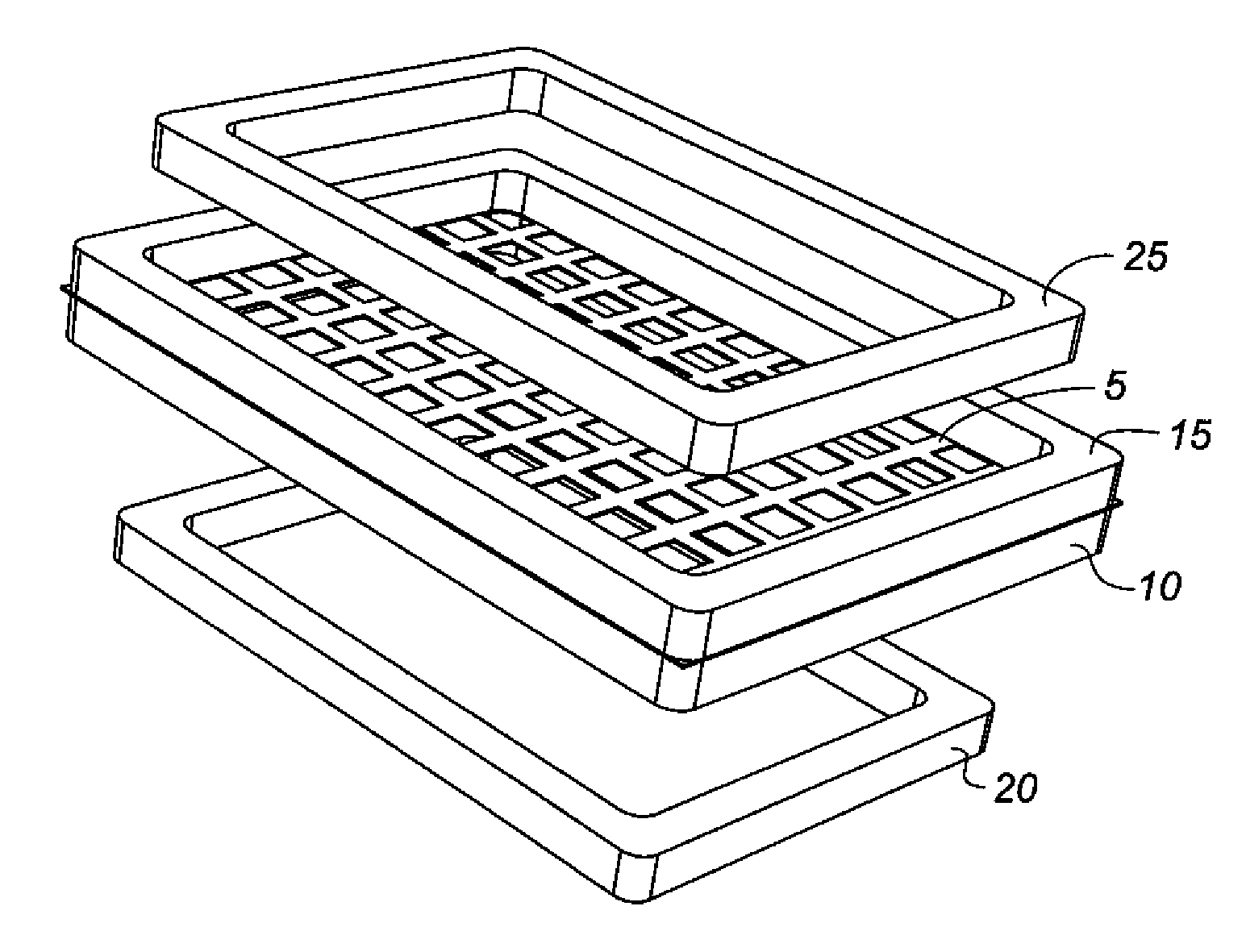 Shadow mask tensioning method