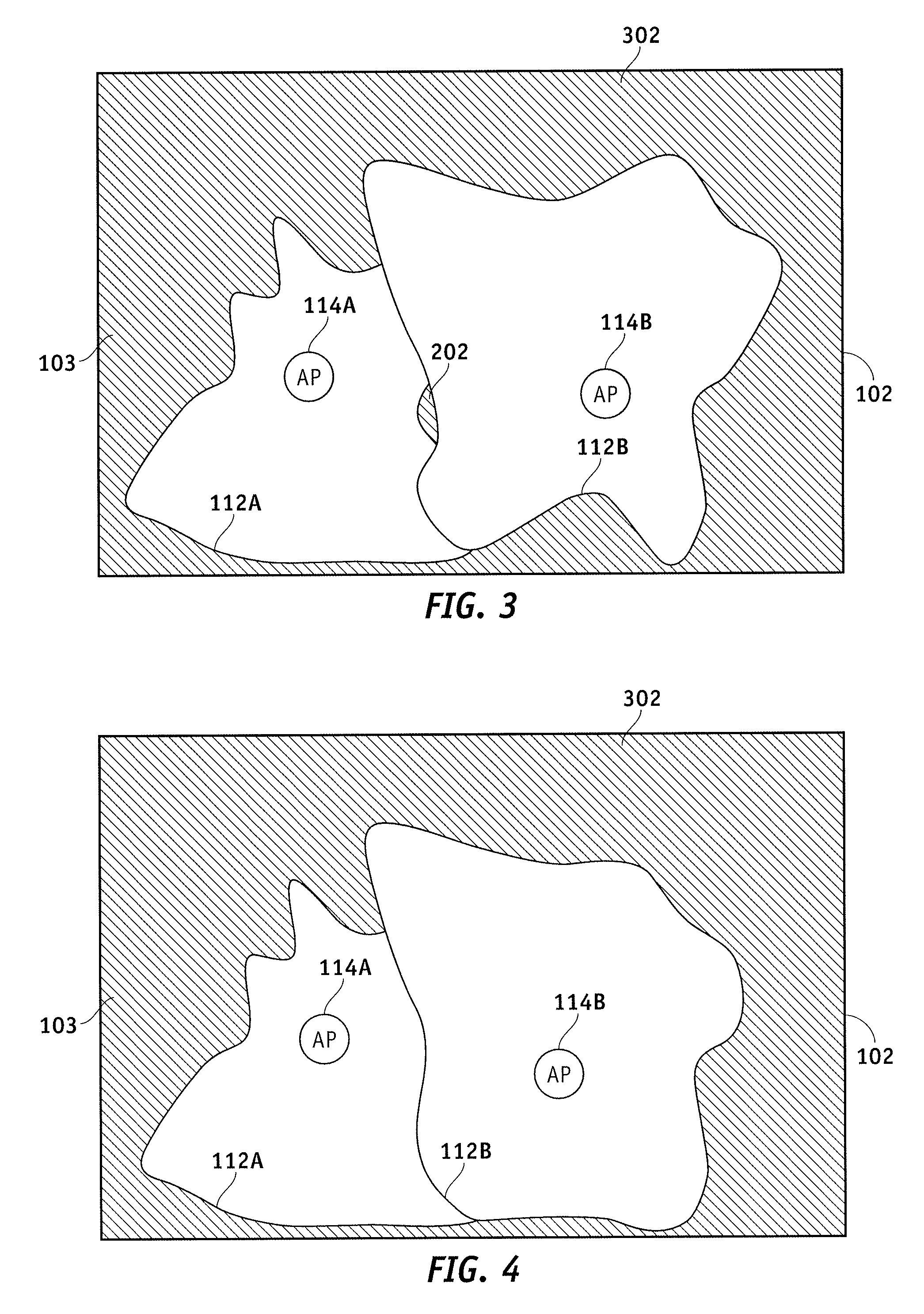 Methods and apparatus for determining optimal RF transmitter placement via a coverage metric