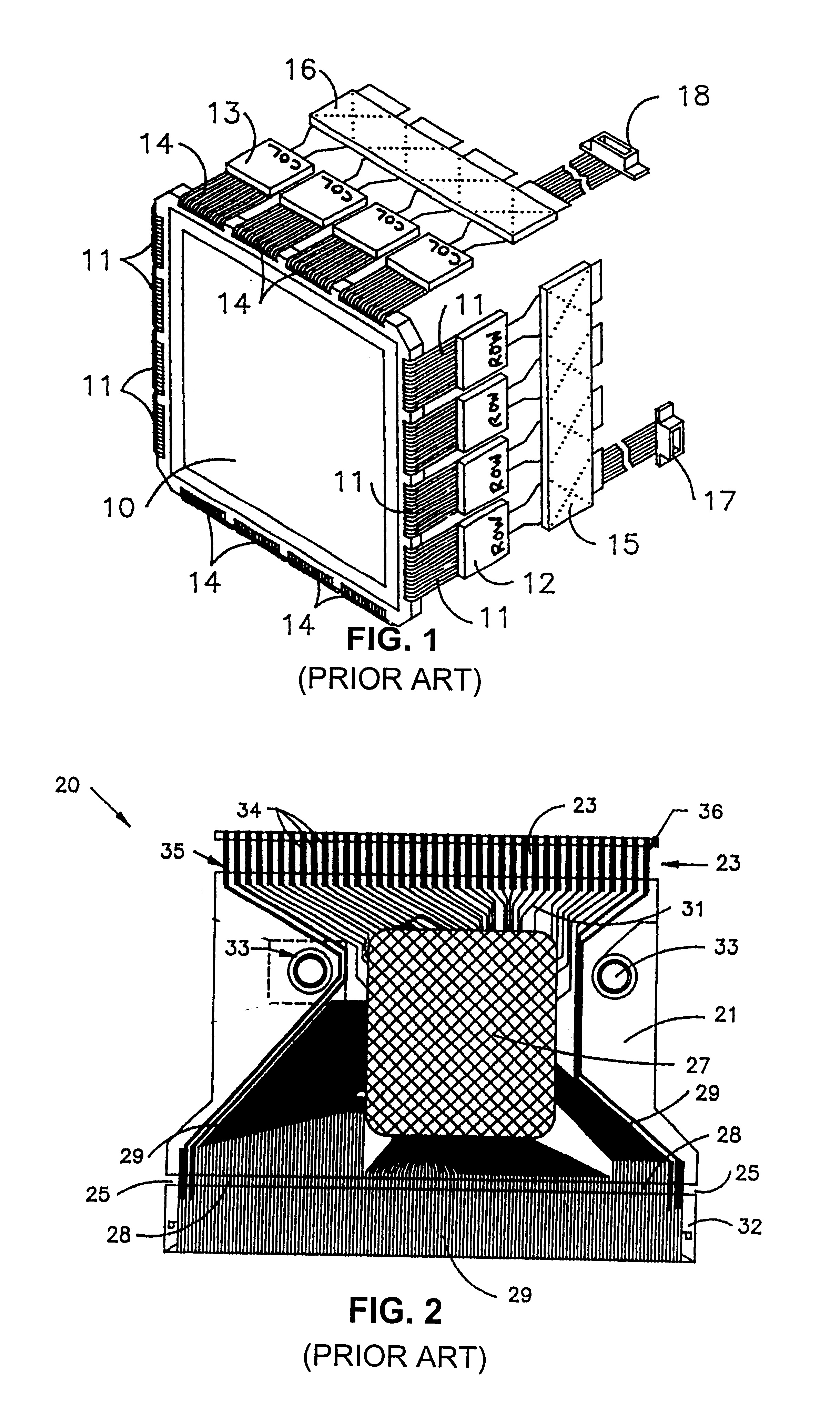 Method of resizing a liquid crystal display