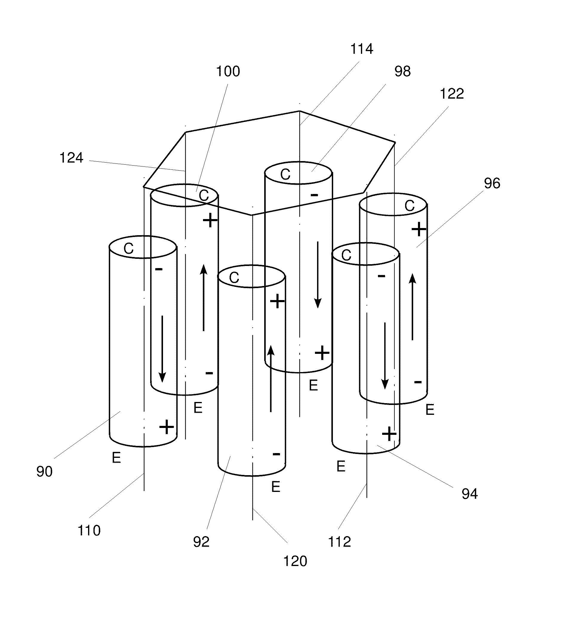 Balanced multiple groupings of beta stirling machines