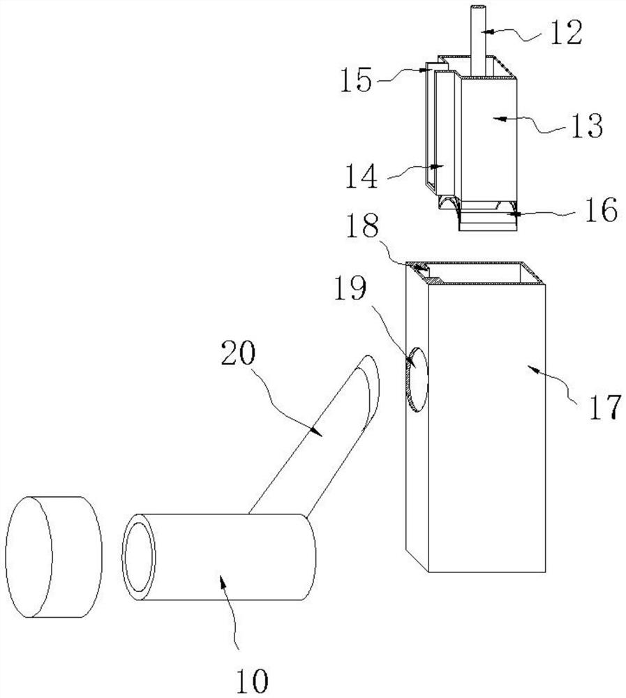 Extraction and separation device for preparing anti-wear hydraulic oil