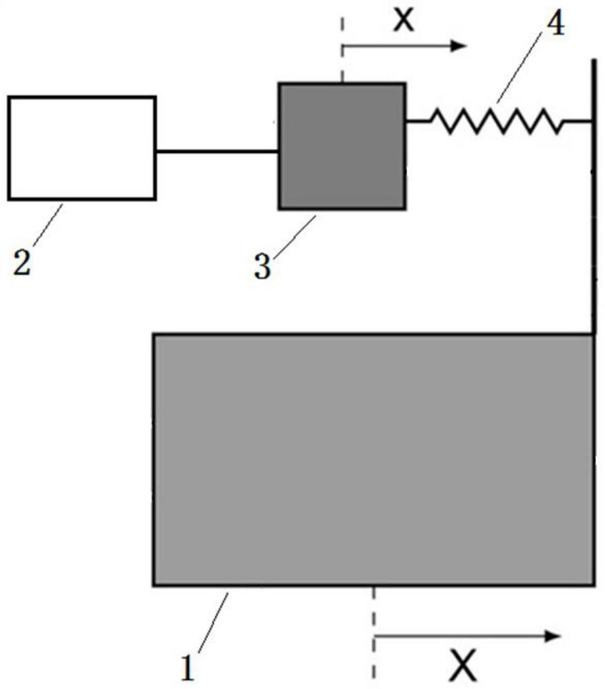 Bridge shock excitation and vibration reduction integrated device