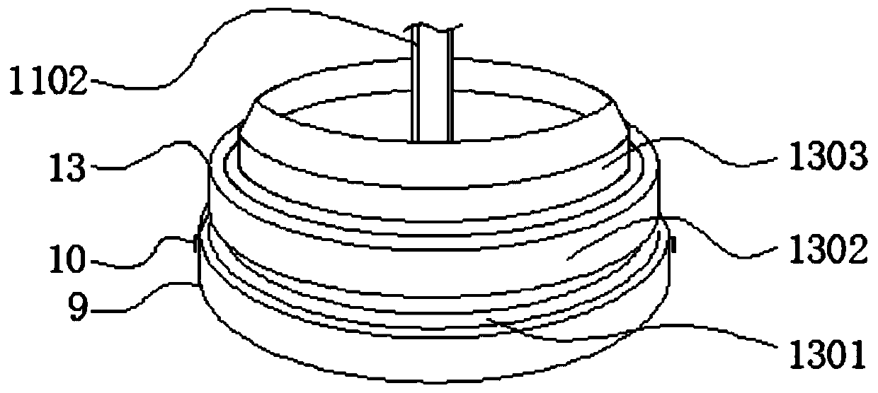 Storage device used for gap filling glue and having anti-leakage function