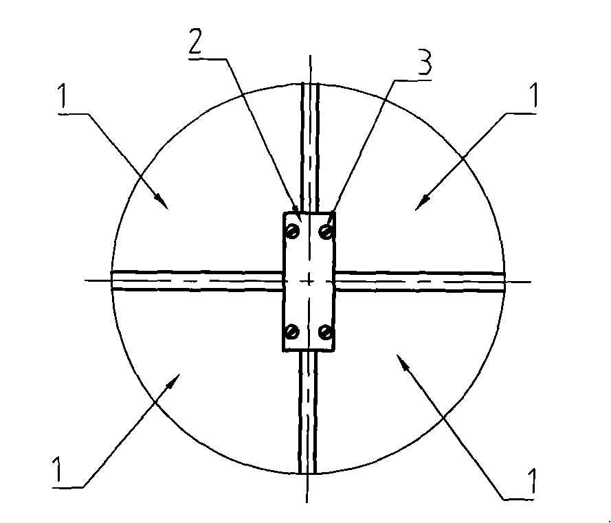 Splicing structure of combined screen