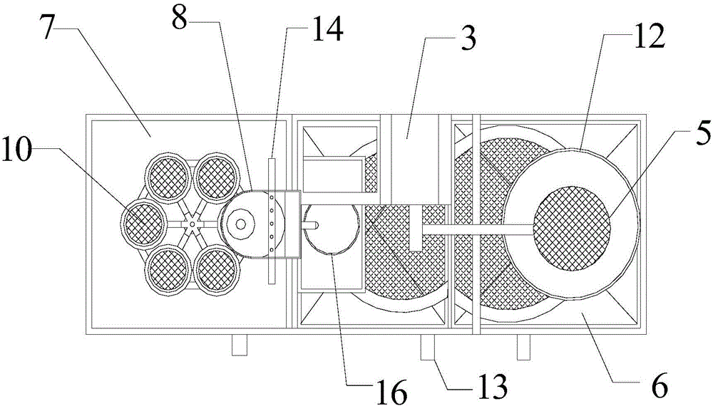 An intelligent cuttings washing machine