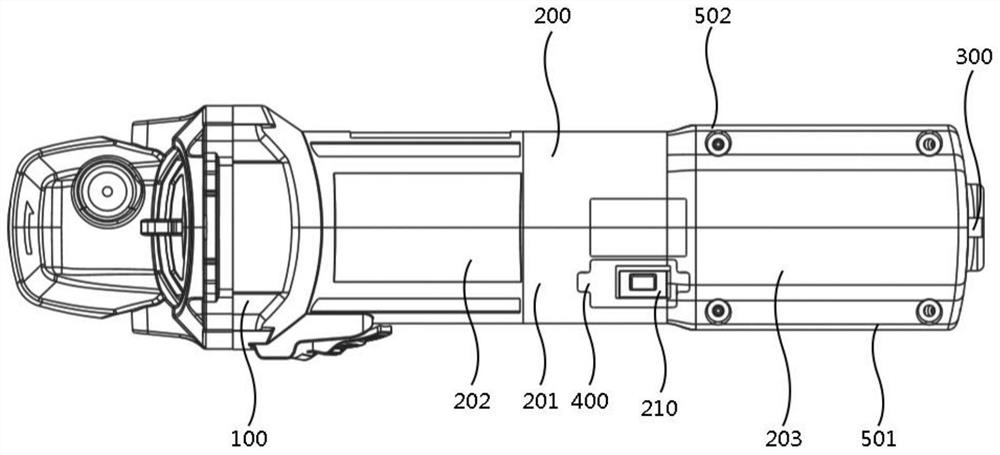 Hand-held electric tool