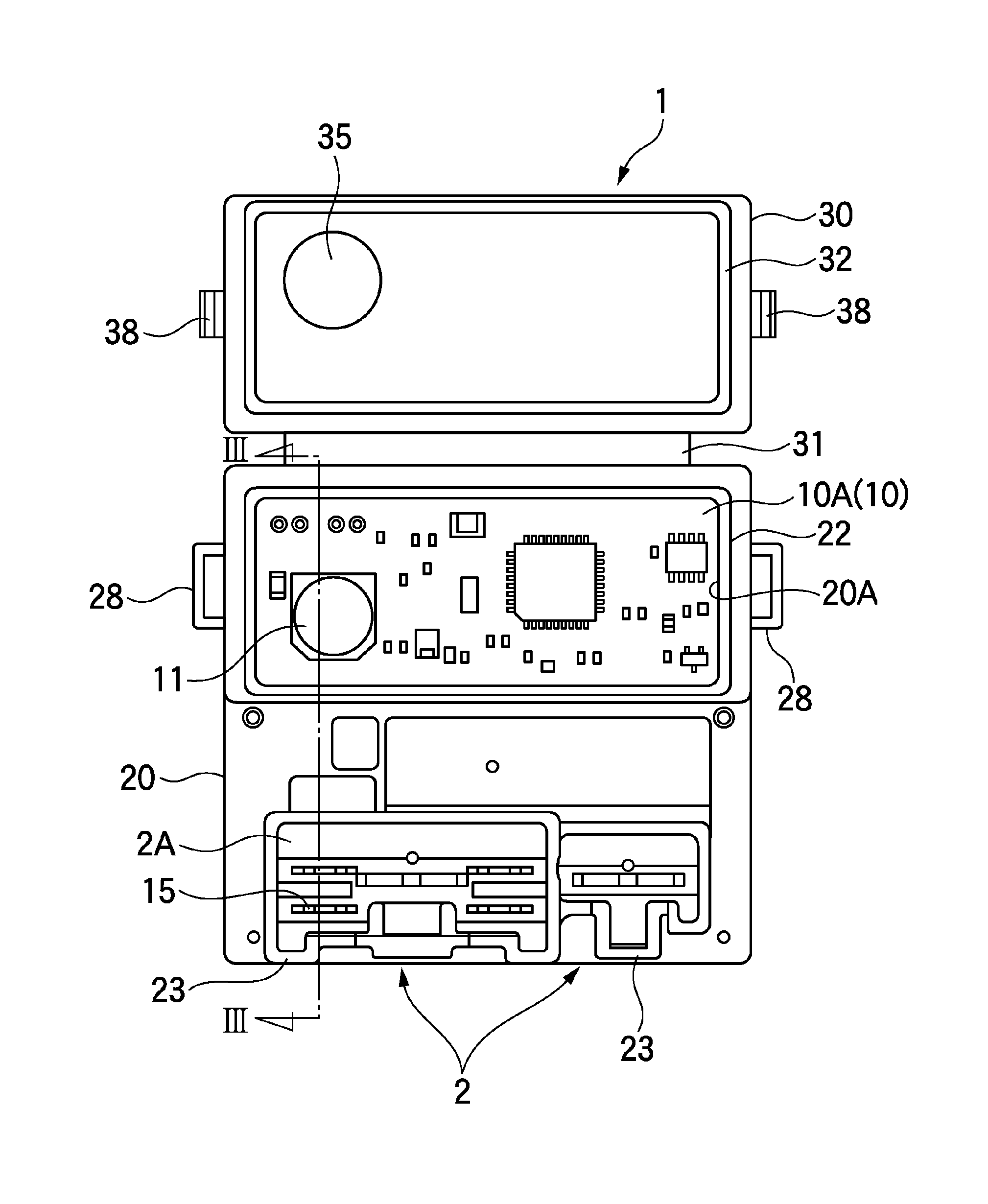 Electronic-circuit unit and manufacturing method thereof