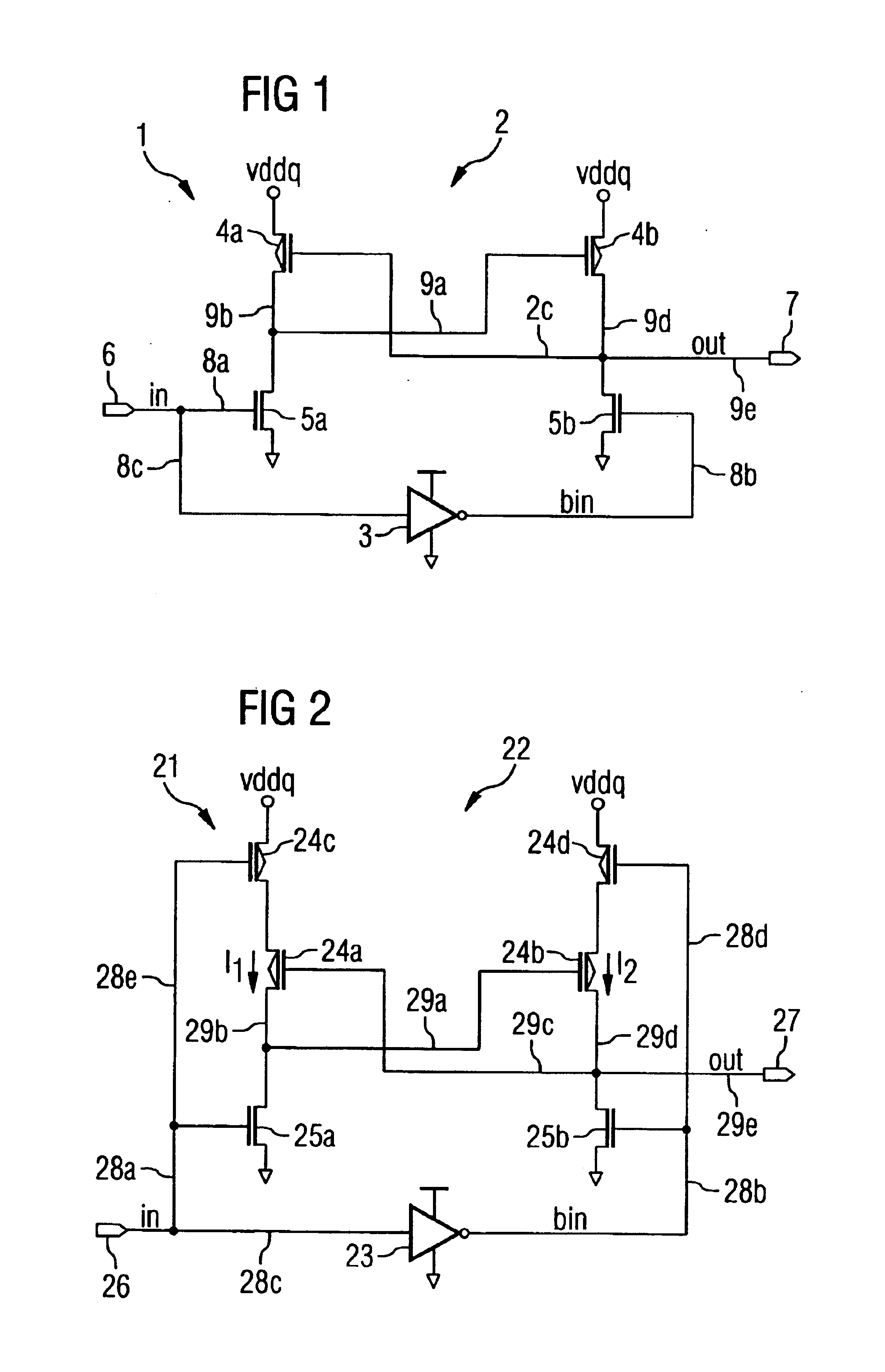 Voltage level converter device