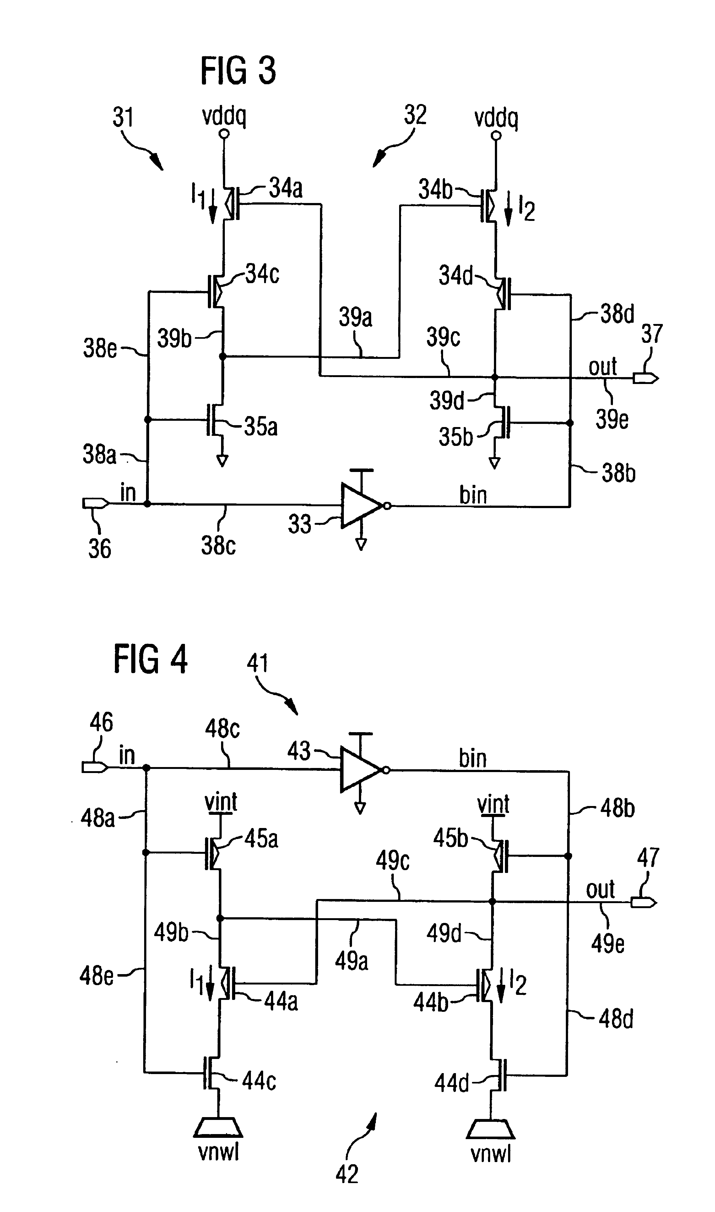 Voltage level converter device