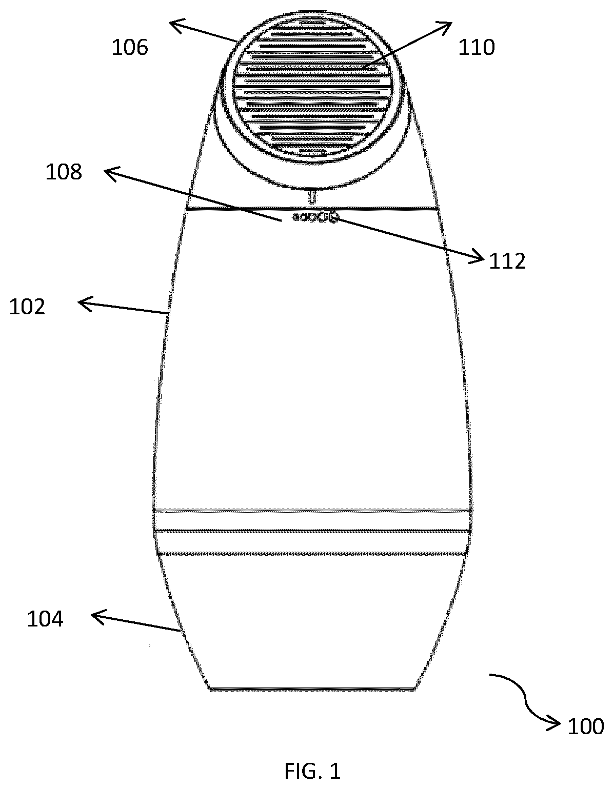 A spice grinder with a measurable cup