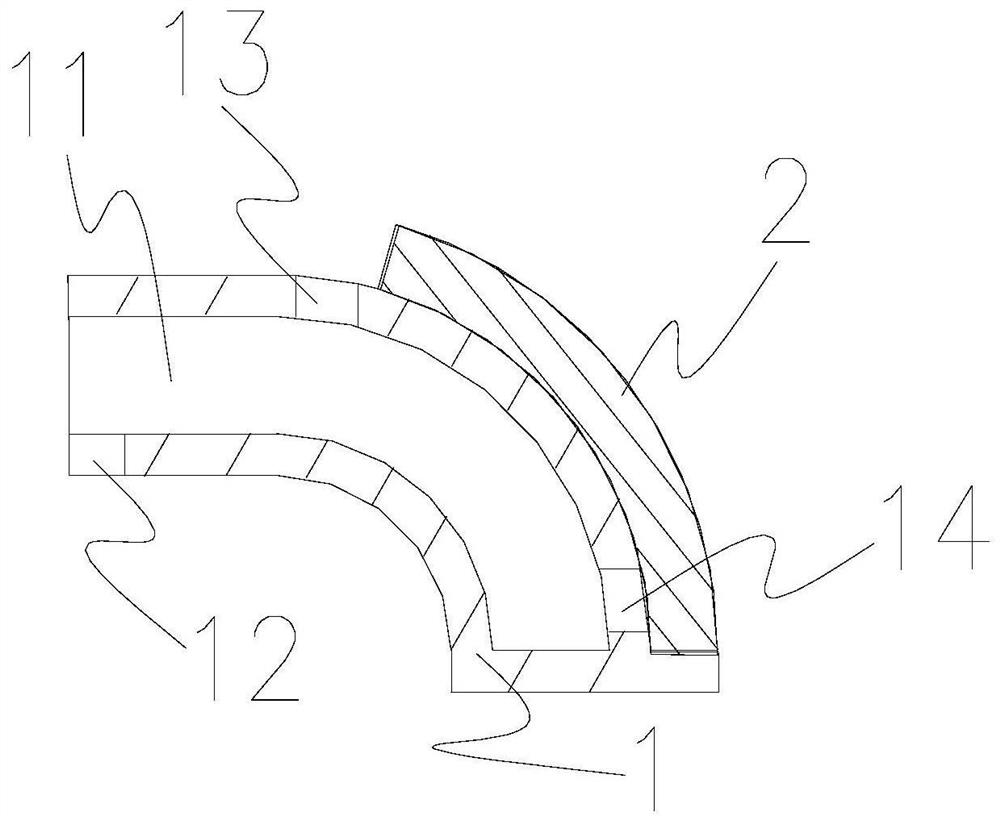 A sound pipe, a speaker assembly and a double-sided sound-emitting mobile phone