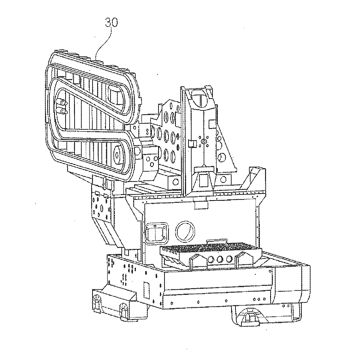 Chain link for a link chain and tool magazine with link chain