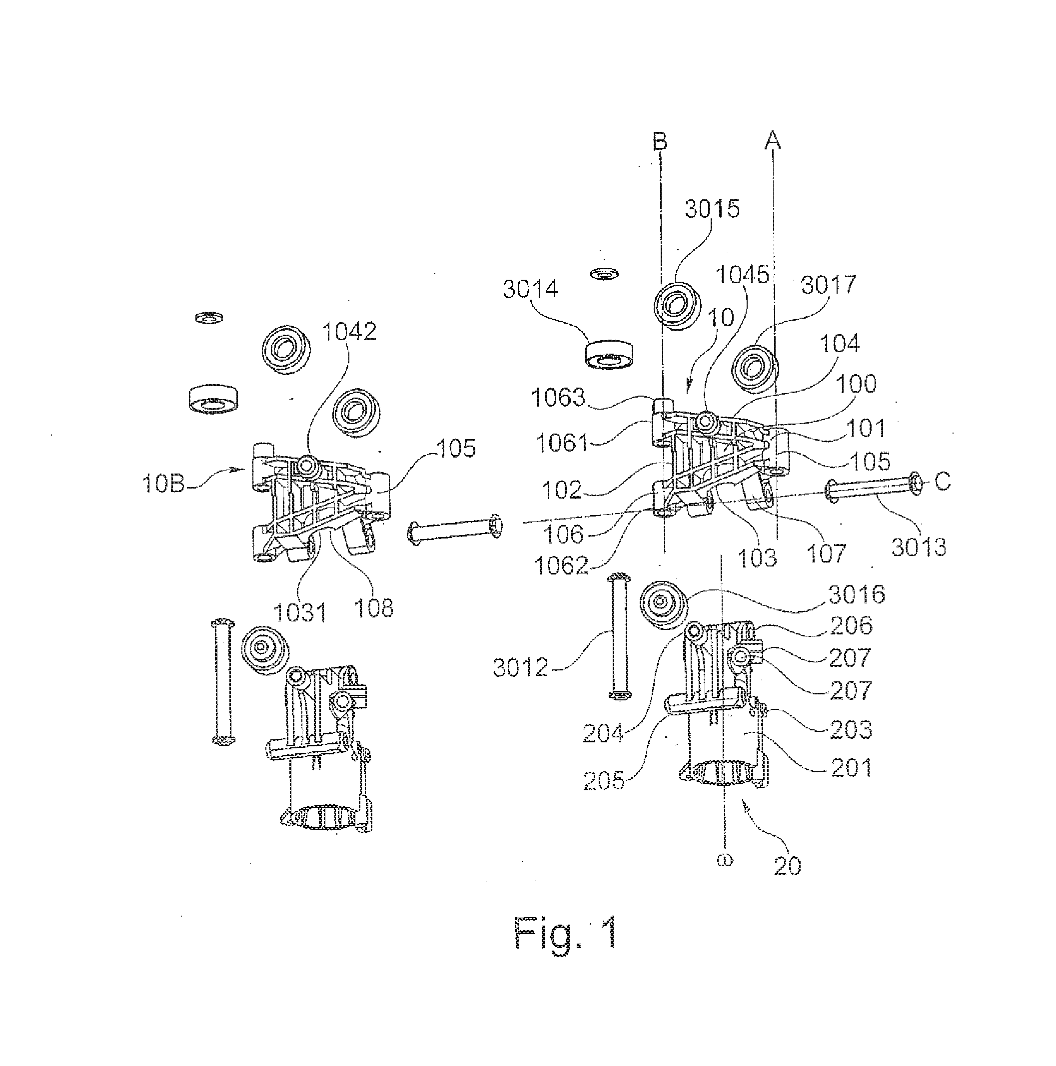 Chain link for a link chain and tool magazine with link chain