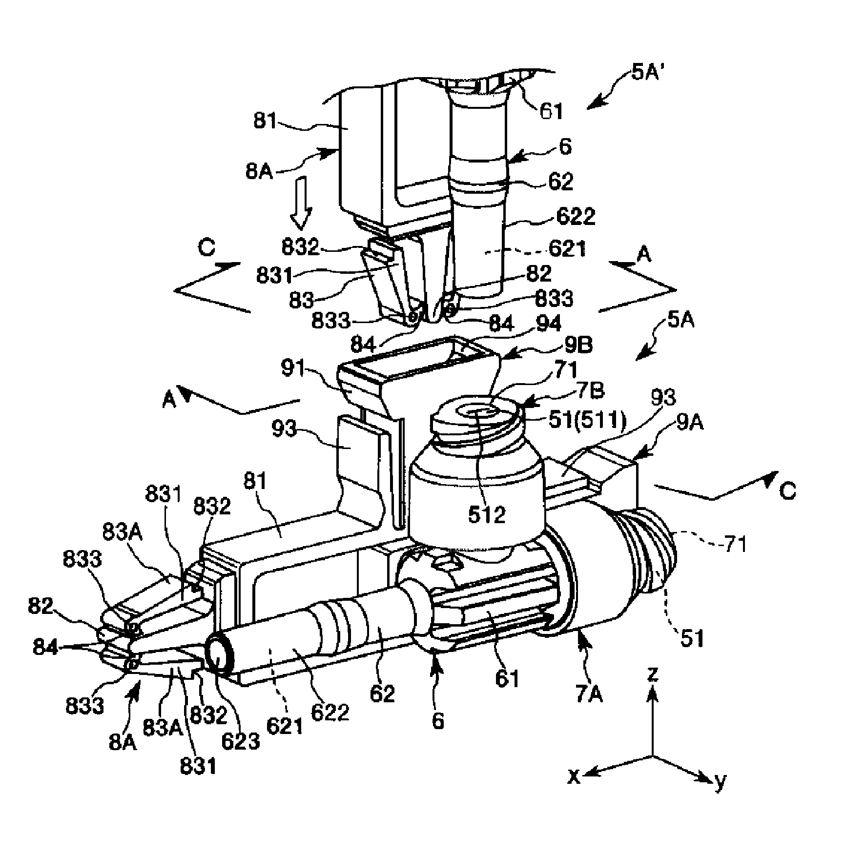 Connector and infusion tube set