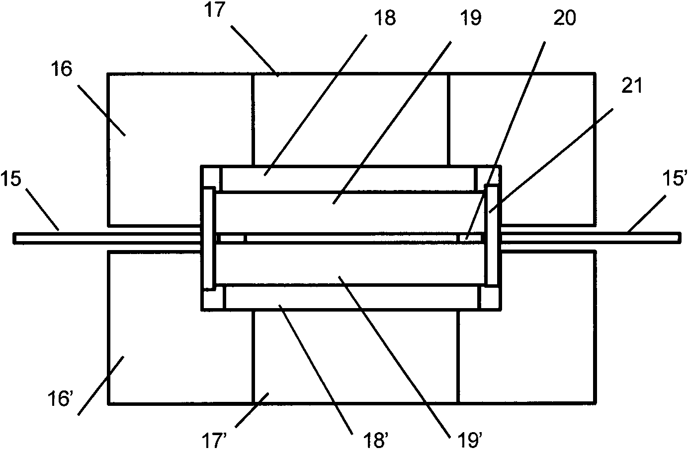 Real-time acquisition experimental device for flowing foam structural images in porous media