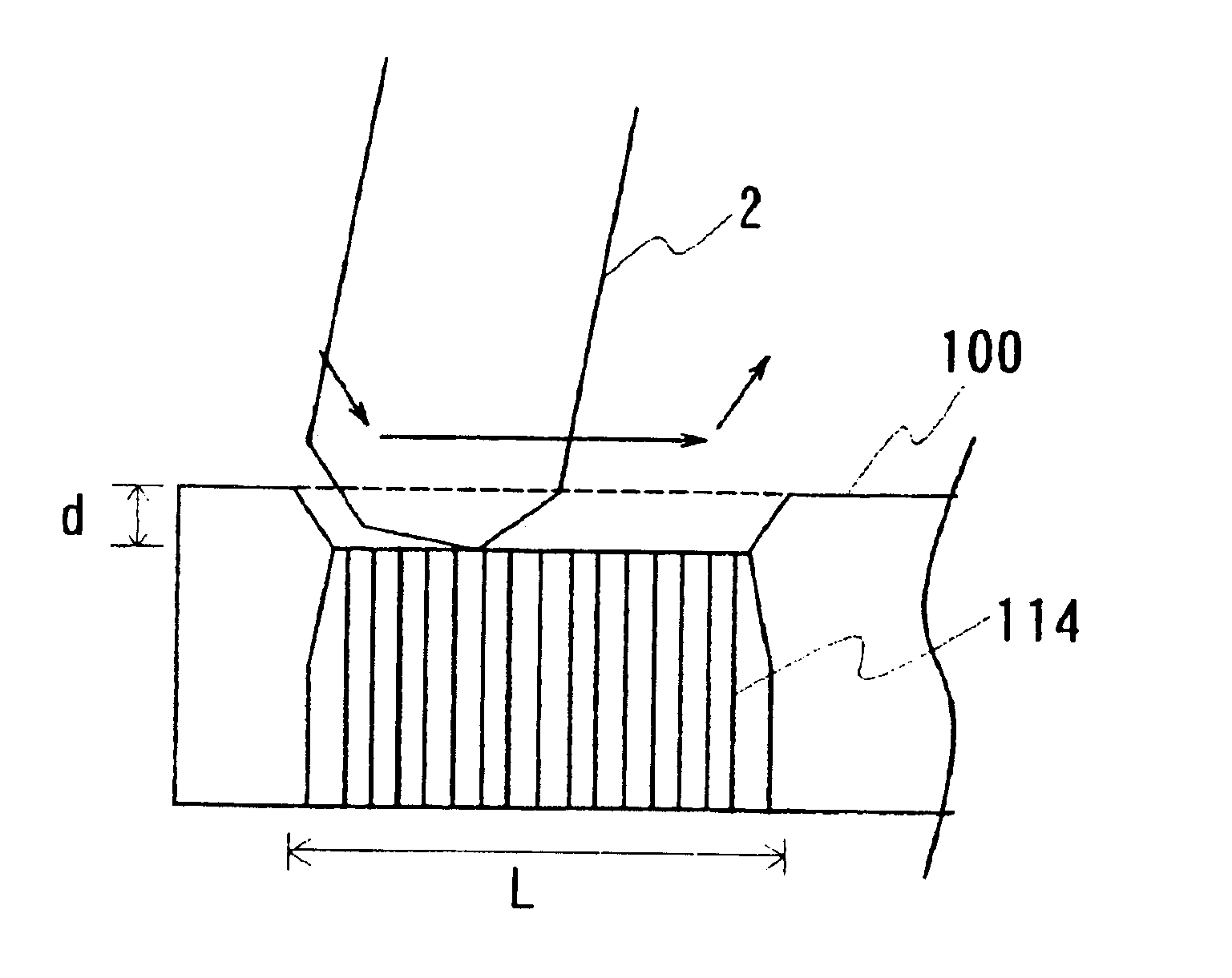 Method for forming scribed groove and scribing apparatus