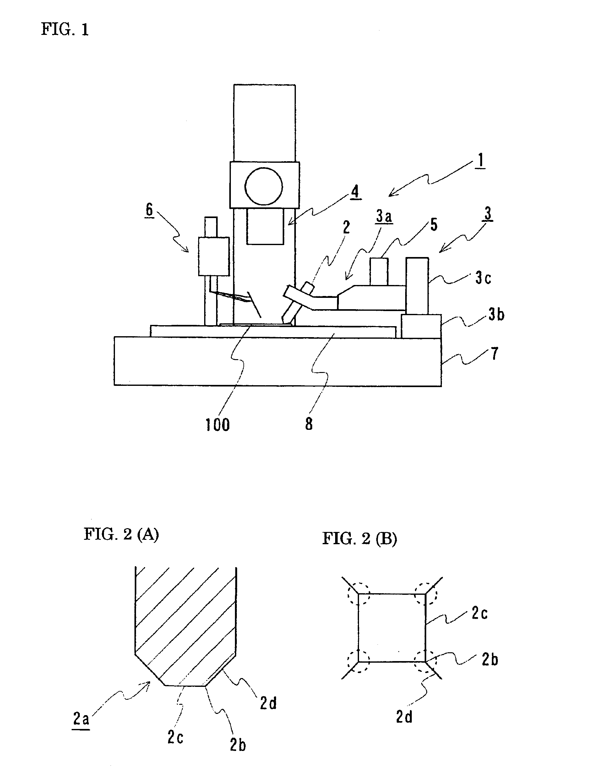 Method for forming scribed groove and scribing apparatus