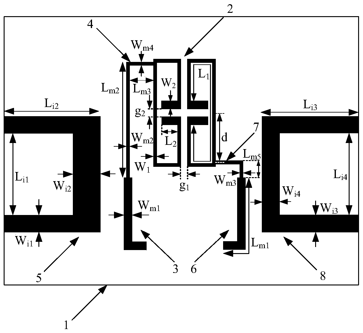 A Dual Frequency Differential Bandpass Filter