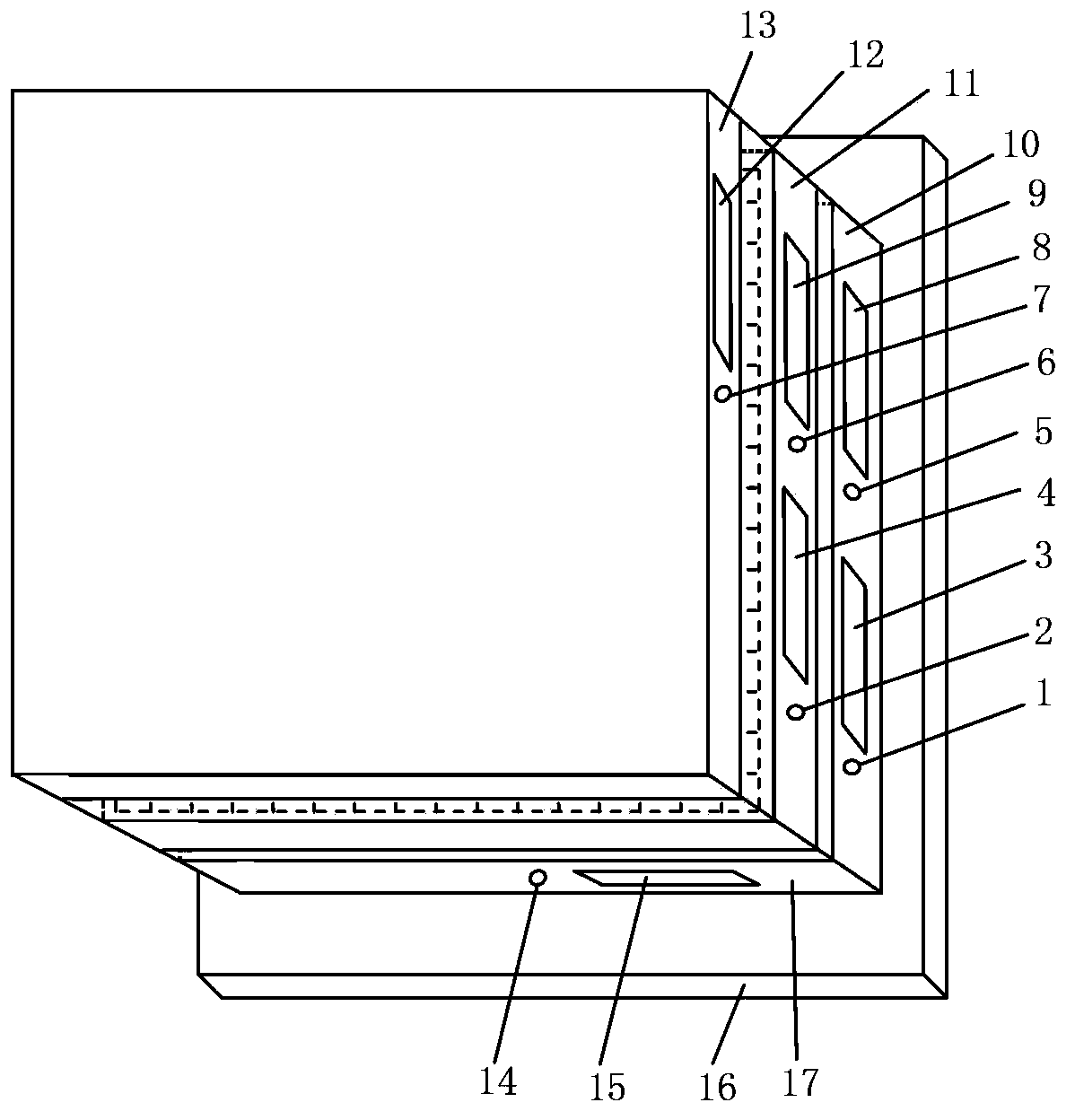 Plane array infrared detector chip of liquid crystal-base electronic speed controller imaging spectroscopy