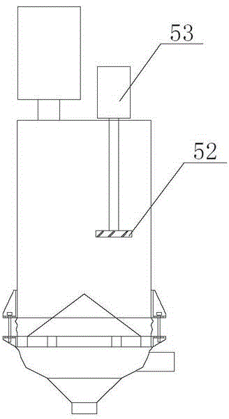 Glass fiber bin with feed control system