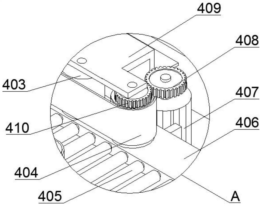 Automatic hydraulic drive type profile cutting equipment