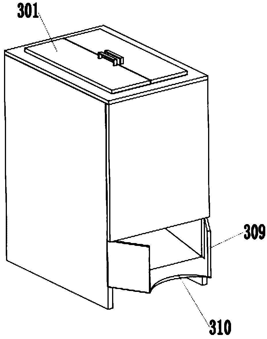 Waste lithium battery cool type splash-proof electrolyte recovery device