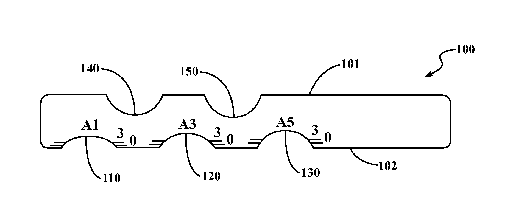 Nail Gauge Measuring Nail Shape and Nail Arc Length