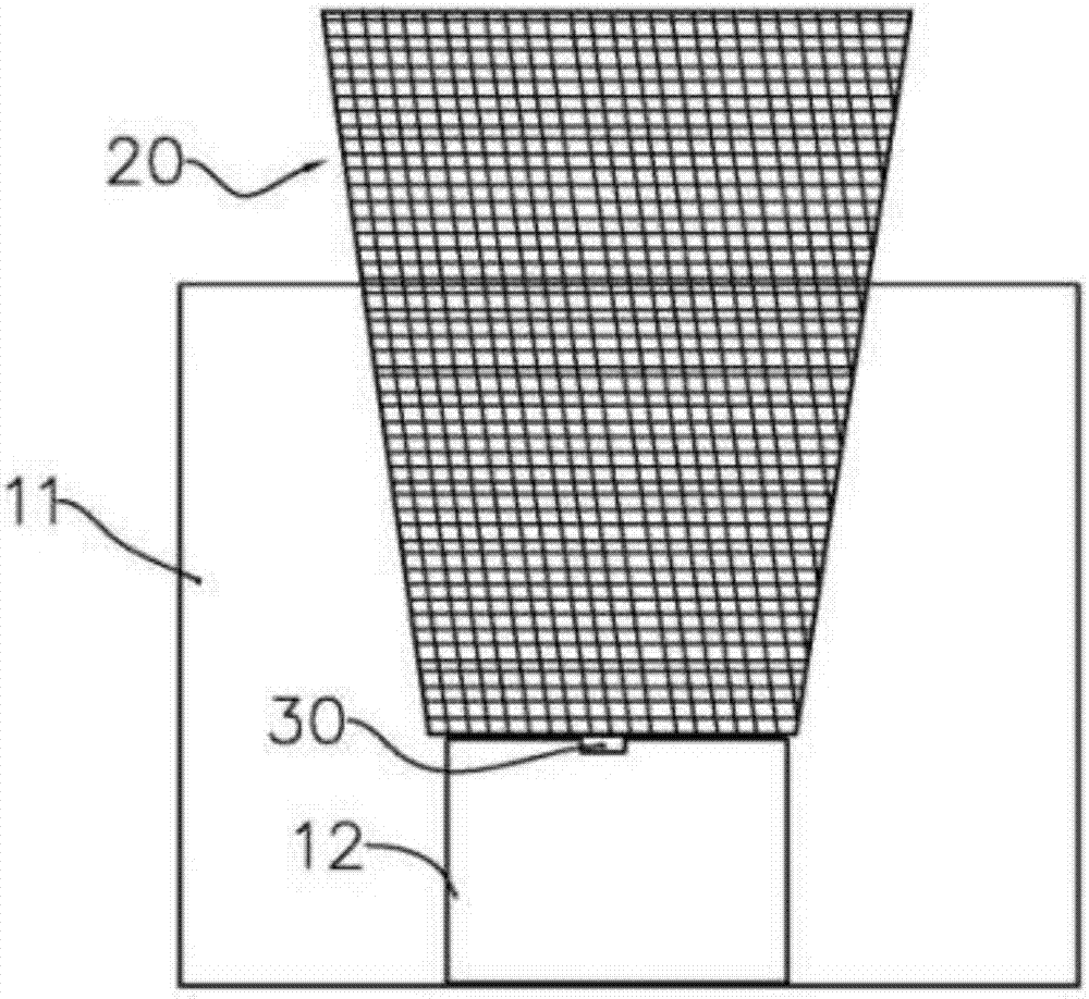 Flour food processing device and working method thereof