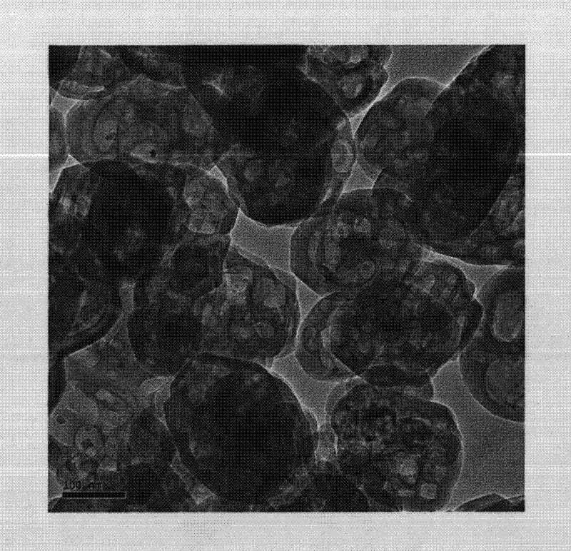 Modified titanium silicate molecular sieve material and preparation method thereof