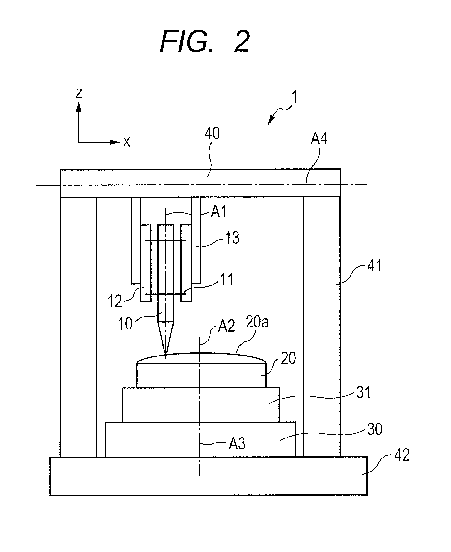 Contour shape measurement method